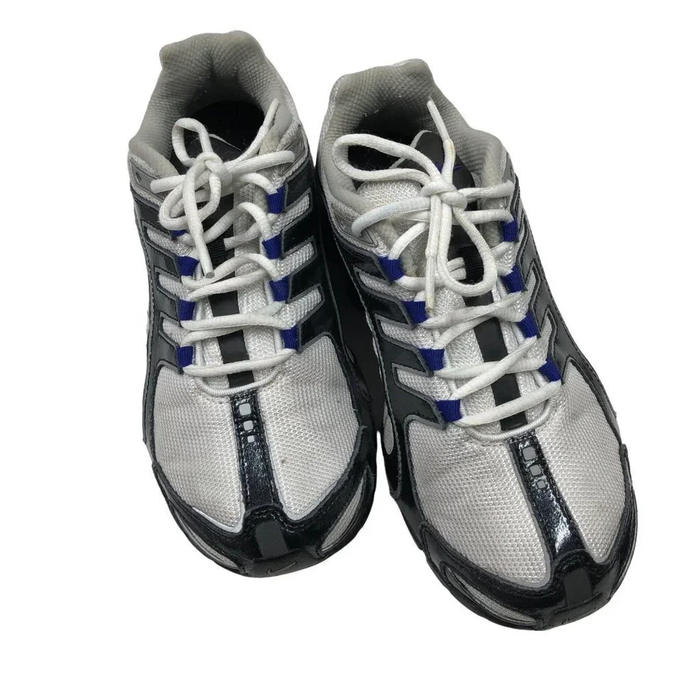 Nike Womens Shox Navina - 356918‎ 150 - White / Concord - Black - Size: 7
